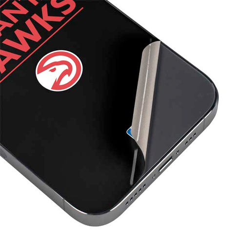 NBA Atlanta Hawks Standard - Black iPhone 16e Skin